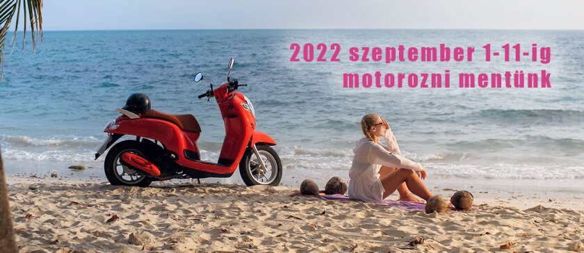 Motorozni Mentünk CsamShop 2022 szeptember